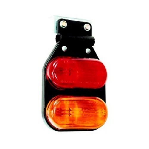 Faro Posicion Lateral Flexible Doble Baiml 1035 Rojo Ambar