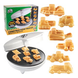 Construcción De Camiones Mini Waffle Maker - Haga 7 Divertid