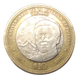 Moneda 10 Pesos 150 Aniversario Batalla De Puebla 1862-2012