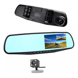 Espejo Retrovisor Camara Frontal+cámara Retroceso Full Hd