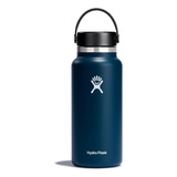 Botella De Agua Aislada Hydro Flask De Boca Ancha Con Tapa F