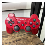 Ps3 Official Dual Shock 3 Rojo Original