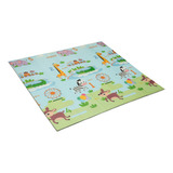 Alfombra Antigolpes Bebe Acolchada Piso Reversible 200x180cm