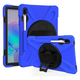 Funda Galaxy Tab S6 Military Grade Anti Impactos Azul