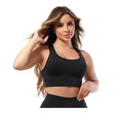 Top Fitness Feminino Roupas Para Academia Ginástica Suplex