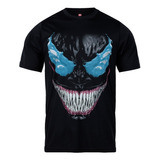 Remera De Algodón Yorkstone Comic Spiderman Venom Xs A Xxl !