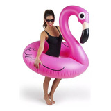 Boia Flamingo Rosa Grande  Inflável Praia Piscina 120cm