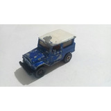 Matchbox 2010   '68 Toyota Landcruiser Fj40 Dark Blue