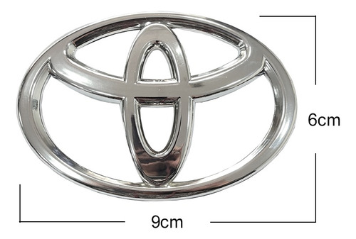 Emblema Logo Toyota Machito Prado Meru Compuerta Trasera Foto 2