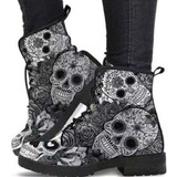 K Goth Lace-up Warm Women's Shoes Botas De Mujer