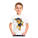 Camiseta Desenho Patrulha Canina Camisa Moleton Infantil