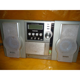 Mini System  Toshiba Mc 663dw - Tudo Ok - C/ Deck K7 +cd.