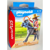 Playmobil 70602 Western Cowgirl E Cavalo Special Plus Misb
