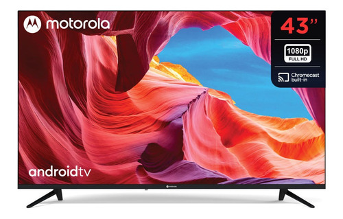 Smart Tv 43  Full Hd Motorola Mt43y002a1b