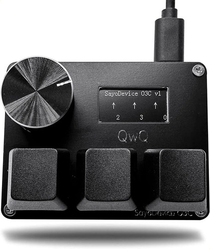 Teclado Osu O3c Sayodevice Com Botão Rotativo E Tela . | Meses sin interés