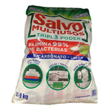 Detergente En Polvo Salvo Multiusos Limón Triple Poder 9 Kg