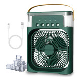 Mini Humidificador Portátil De Aire Acondicionado, Color Verde, Hoja, 110 V/220 V