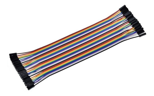 Cables Jumpers Hembra Hembra 20cm X 40 Unidades