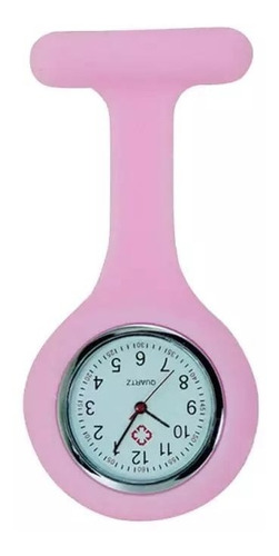 Reloj Enfermera Metalico Silicon Hospital Rb1055 Full