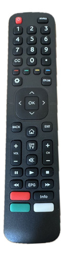 Control Remoto Smart Tv Led Para Noblex Hisense Philco Bgh