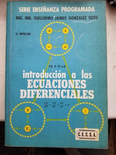 A2 Introducción A Las Ecuaciones Diferenciales González Soto