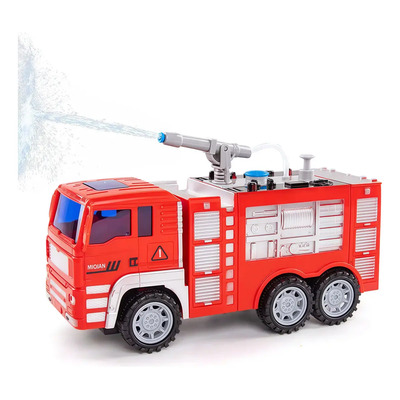 Coche Juguete Camión De Bomberos Carros Grande Con Agua Pulverizada Para Niños Juguete De Simulación | MercadoLibre