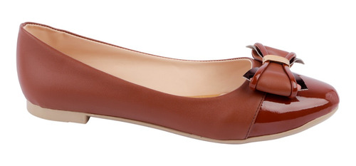 Flats Fratello Color Café Para Mujer 0195