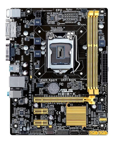 Kit Placa Mãe Asus H81m-k + Xeon E3 1220 V3 + 8 Gb Ram Ddr3 