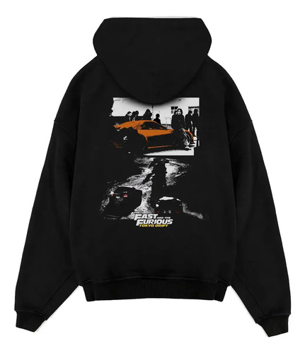 Sudadera Hoodie Rápido Y Furioso Reto Tokio Drift 001