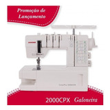 Maquina De Costura Galoneira Janome 2000cpx 110v Cor Branco Voltagem 110v