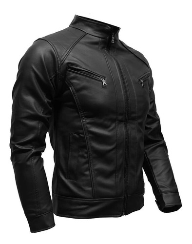 Chaqueta Hombre Cuero Sintético -20%