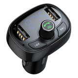 Transmissor Fm Baseus Bluetooth Universal 2 Usb Entrada 12v