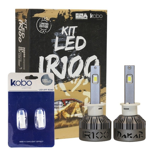 Kit Cree Led Csp Canbus Irx Dakar Oficial 12v 30000lum +2t10