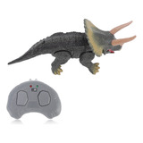 Juguete Triceratops De Simulación De Dinosaurio Rc Con Contr