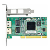 Tarjeta De Red Dual Gigabit Intel Jeirdus 82546 Pci.