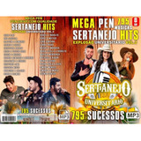 Mega Pen Drive 795 Musicas Sertanejo Hits Explosao