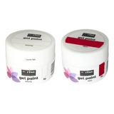 Kit Gel Paint White Branco + Vermelho Risa 8g