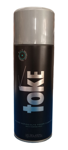 Aerosol Toke Esmalte 3 En 1 Aluminio Int/ext X 420ml.