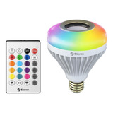 Foco Led Rgb Con Bocina Bluetooth Y Control Remoto | Lam-boc