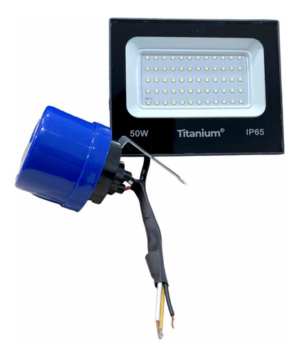 Reflector Led 50w Con Fotoceldas Y Bases