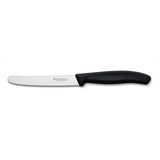 Victorinox Cuchillo De Mesa , 11 Cm, Negro