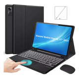 Funda Con Teclado Táctil Mouse Para Xiaomi Redmi Pad Se 11''