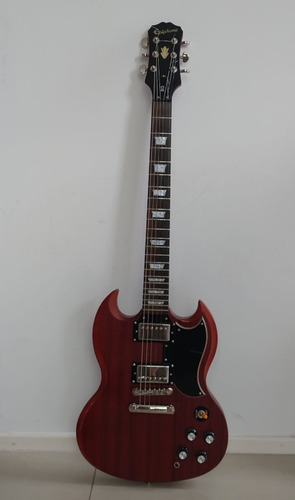 Guitarra Eléctrica EpiPhone Sg Usada Como Nueva