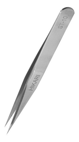 Pinça Anti-magnético Reta Aço Inox Hikari 110mm St-10