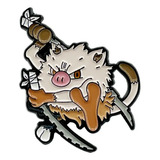 Pin Broche Metálico Mankey Pokémon Kimetsu Anime