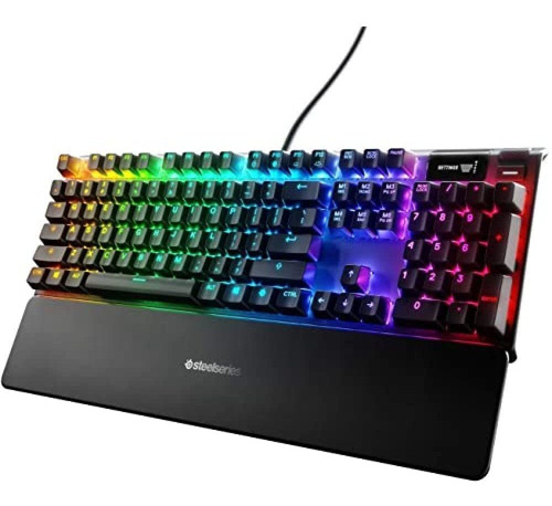 Teclado Negro Mecanico Retroiluminado Steelseries