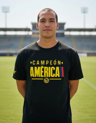 Jersey Playera Fútbol América Hombre Campeón Ap 2023 1