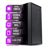 Computador Intel I5-6500 8gb Mem Ssd 480gb Gabinete Complet0