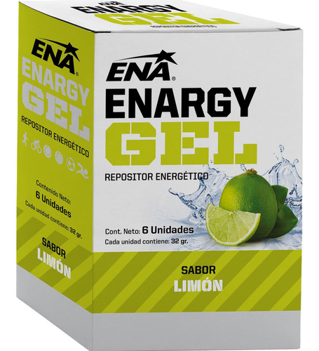 Suplemento Ena Enargy Gel Hidratación Sales Limón X 6 U