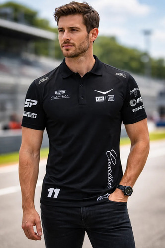 Playera Formula 1 Piloto Mexicano - F1 Racing Para Cadillac